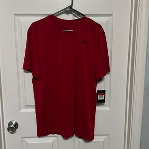 NWT Red, men’s Nike dry fit t-shirt. Size L